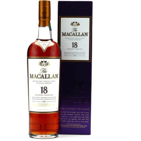 Macallan 18 Year Old 1996, 1996 macallan 18yr