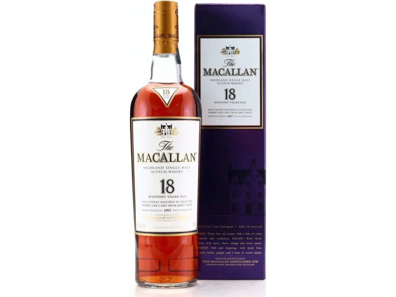 Macallan 18 Year Old 1997