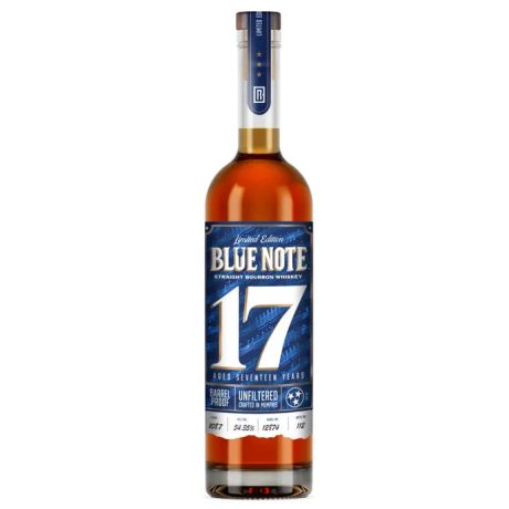 Blue Note 17 Year Old Barrel Proof Tennessee Bourbon Whiskey