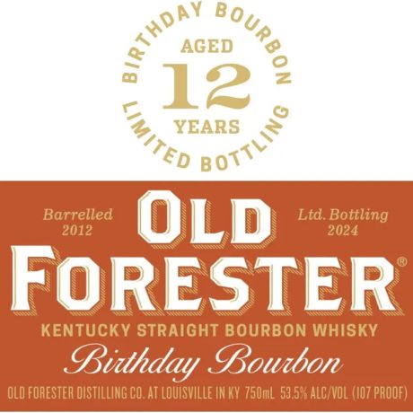 Old Forester Birthday Bourbon 2024 Release