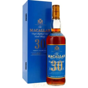 Macallan 30 Year Old Sherry Oak Blue Box